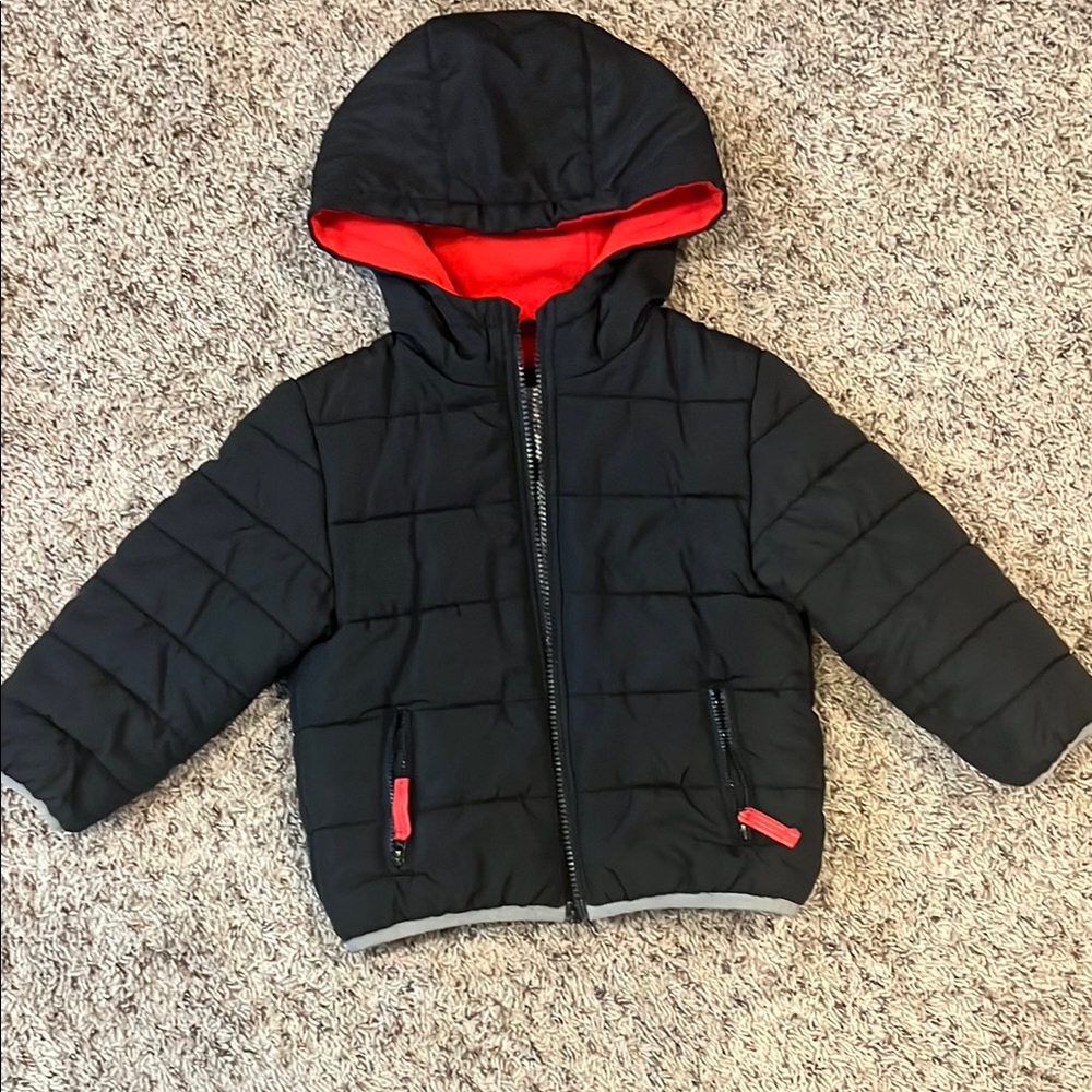 Carter's black winter jacket 3T